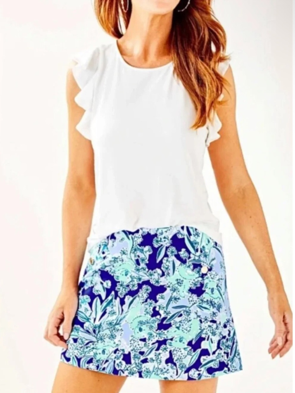 NWT Lilly Pulitzer Madison Skort Mini Skirt Women’s Large Koalafications